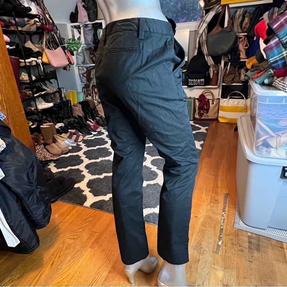 MICHAEL by Michael Kors cotton/spandex ankle pants buckle details - Picture 5 of 9